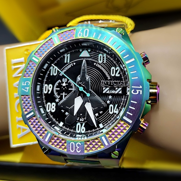 Invicta Other - FIRM PRICE-New Invicta Aviator Iridescent Chronograph Men's Watch(WATCH Only)